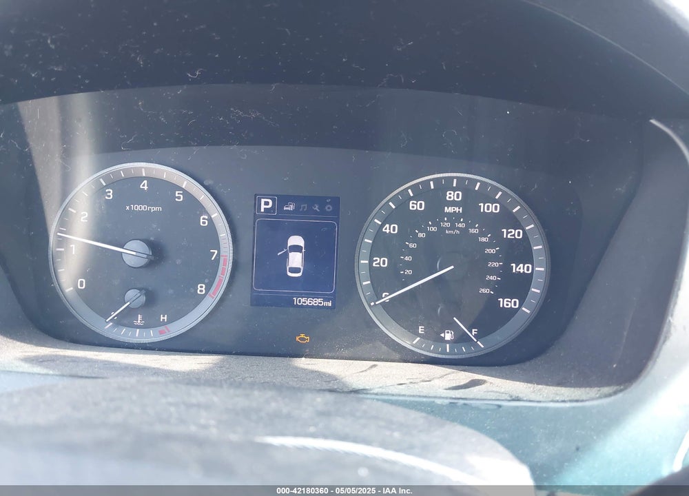 2016 HYUNDAI SONATA SE VIN: 5NPE24AFXGH364577