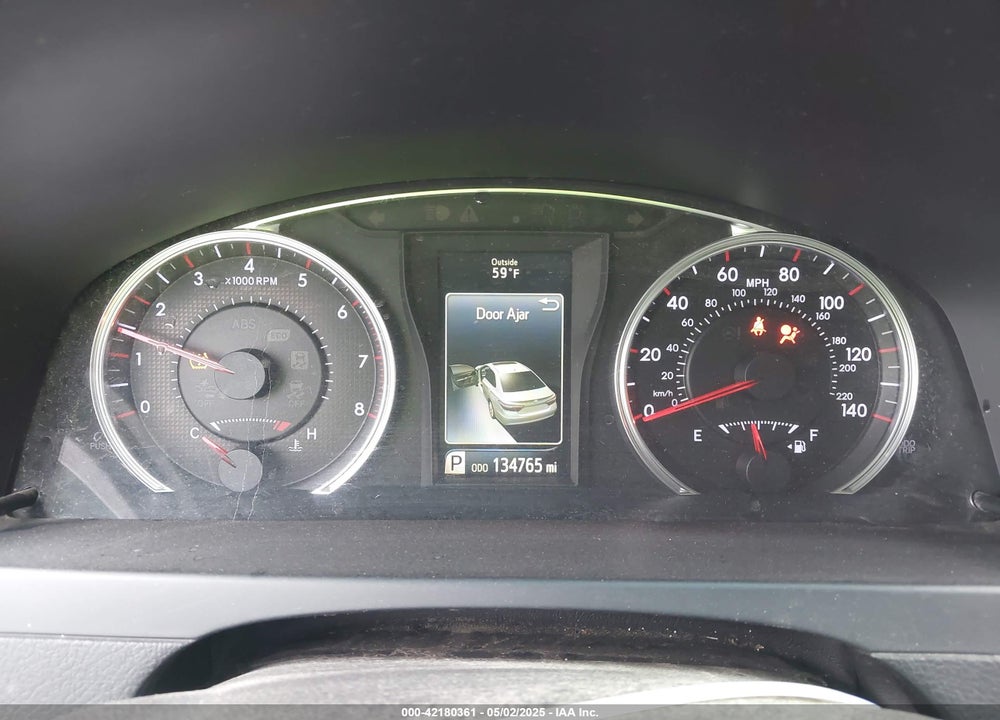 2016 TOYOTA CAMRY SE VIN: 4T1BF1FK5GU187577