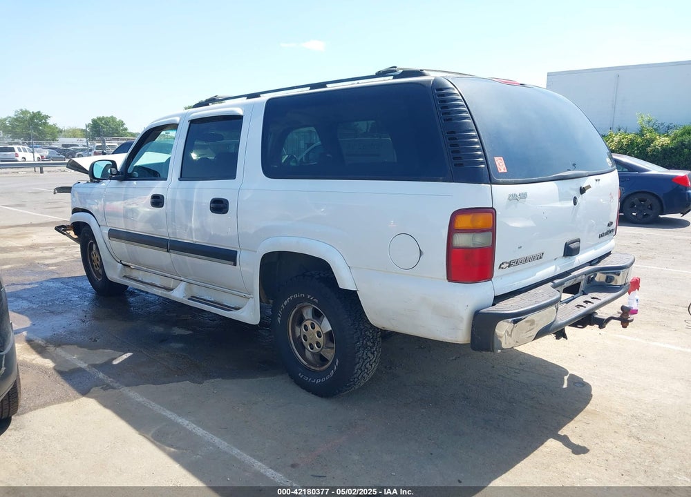 2003 CHEVROLET SUBURBAN 1500 LS VIN: 3GNEC16Z43G155599