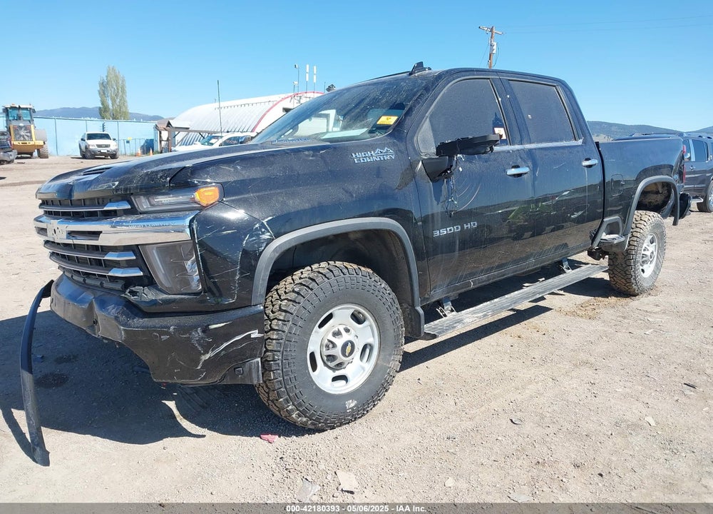 2022 CHEVROLET SILVERADO 3500HD 4WD  STANDARD BED HIGH COUNTRY VIN: 2GC4YVEY3N1218788
