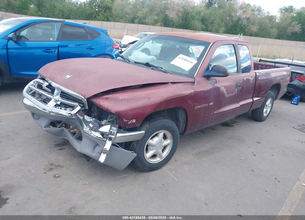 2000 DODGE DAKOTA SLT/SPORT VIN: 1B7GL22N7YS528869