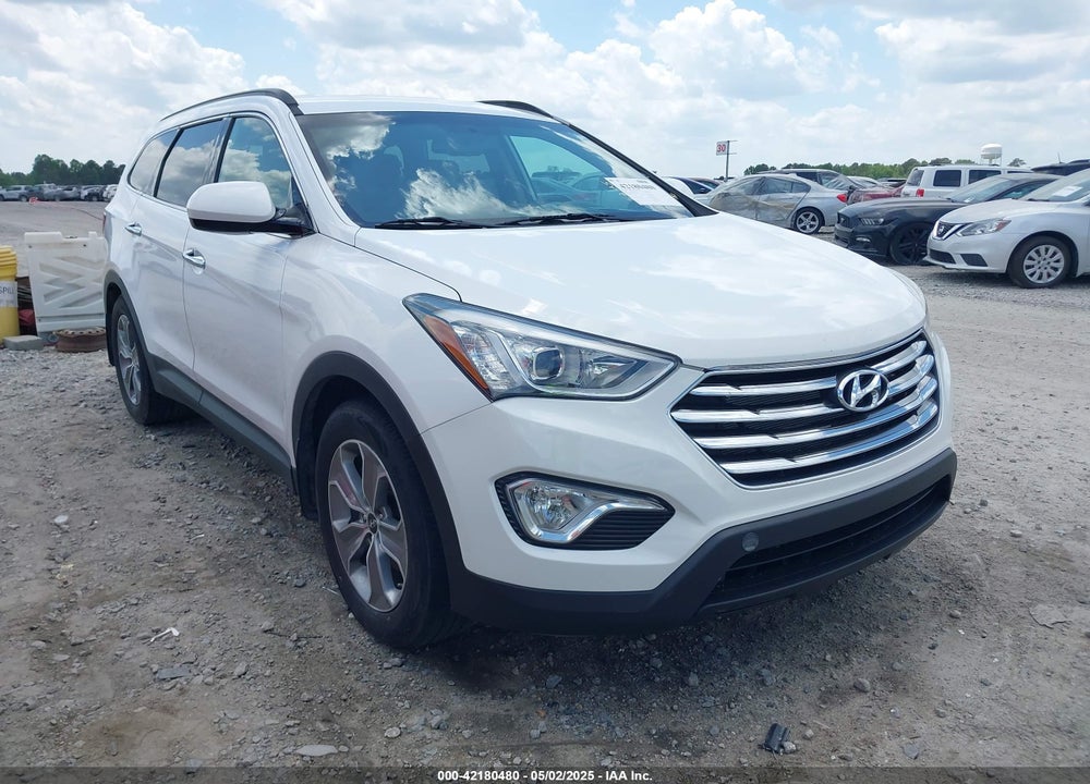 2014 HYUNDAI SANTA FE GLS VIN: KM8SM4HF9EU042160