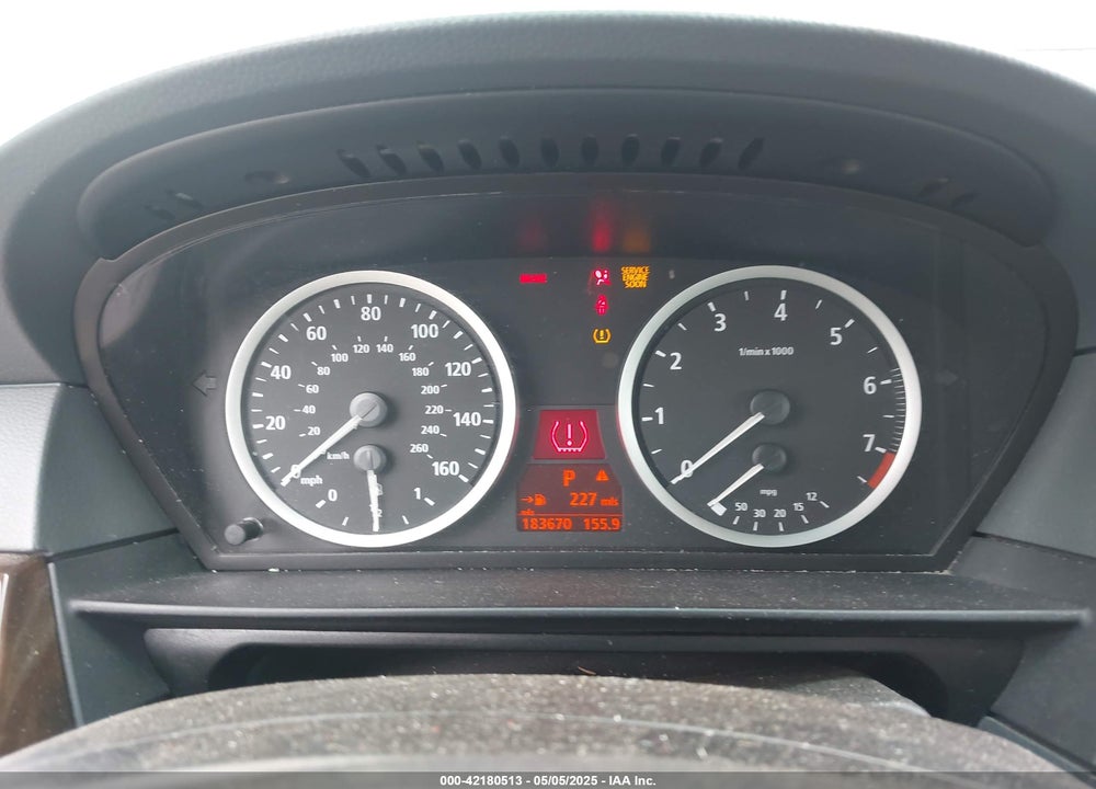 2006 BMW 5 SERIES VIN: WBANN73516CN00373