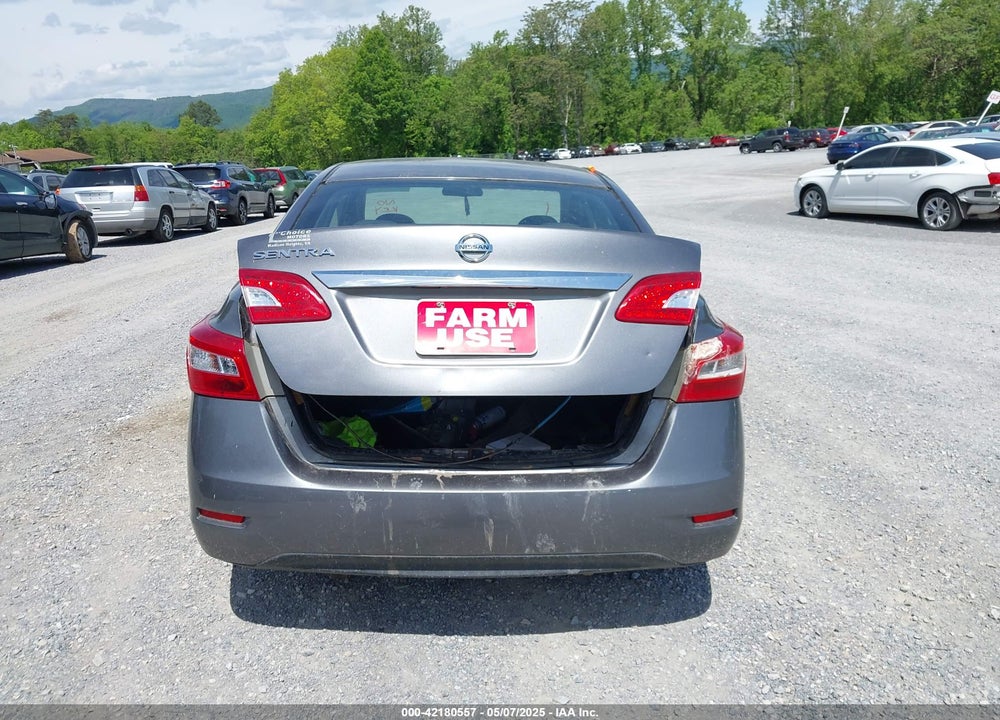 2015 NISSAN SENTRA S VIN: 3N1AB7AP7FY327063