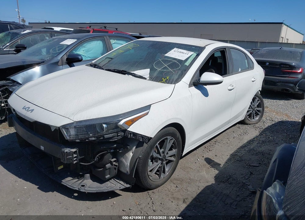 2022 KIA FORTE LXS VIN: 3KPF24AD7NE487564