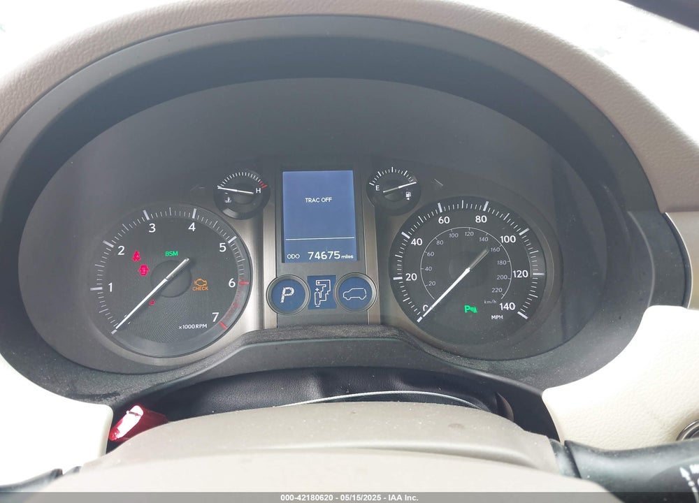 2019 LEXUS GX 460 VIN: JTJBM7FX8K5233766