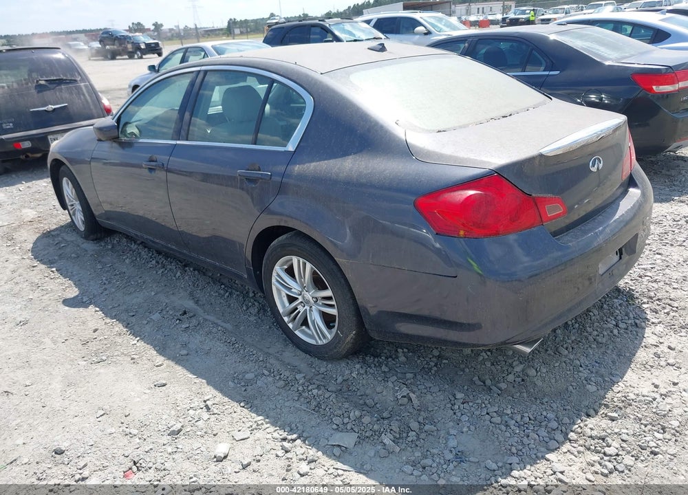 2010 INFINITI G37 VIN: JN1CV6AR7AM250461