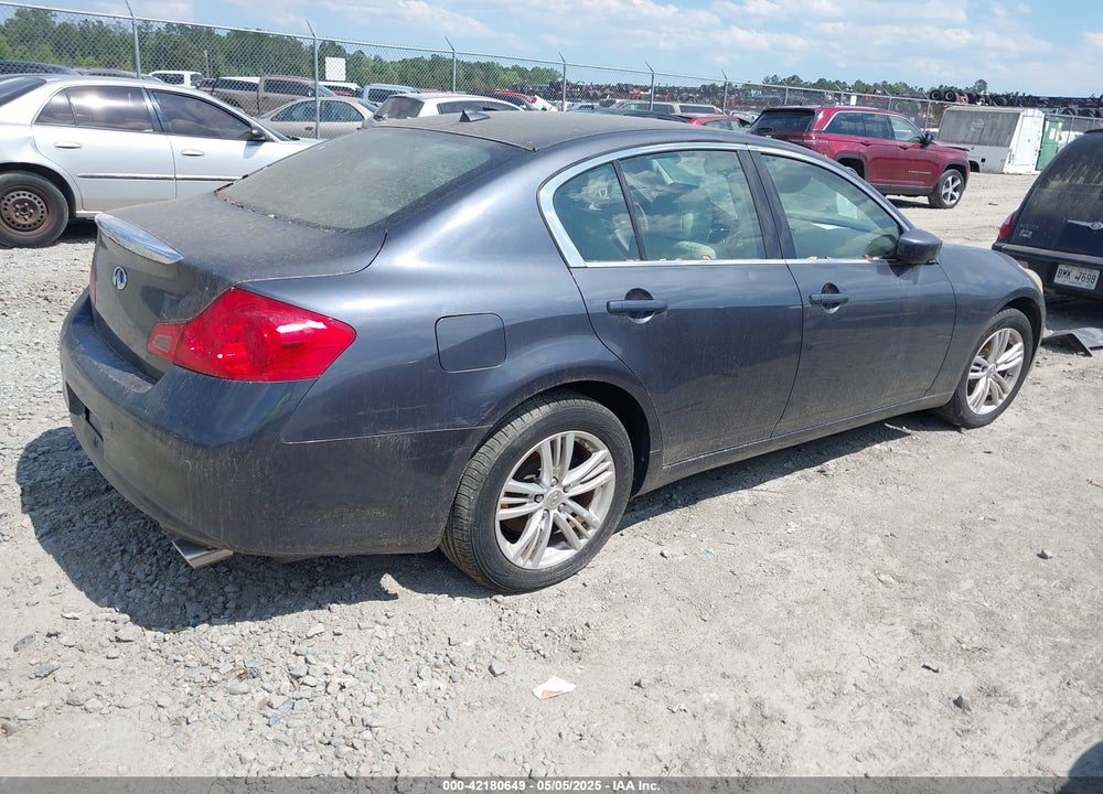 2010 INFINITI G37 VIN: JN1CV6AR7AM250461