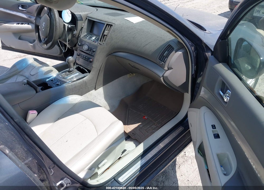 2010 INFINITI G37 VIN: JN1CV6AR7AM250461