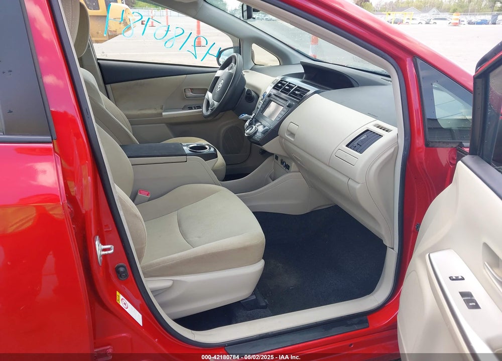 2012 TOYOTA PRIUS V VIN: JTDZN3EU5C3092702