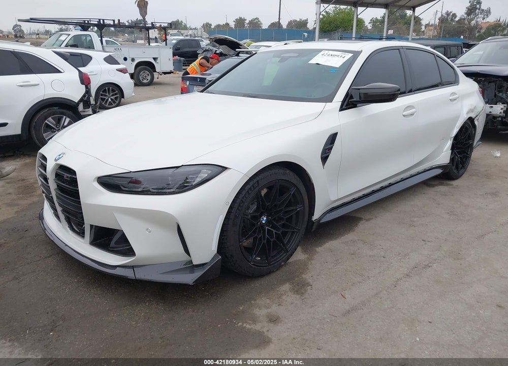 2022 BMW M3 COMPETITION VIN: WBS33AY09NFL79043