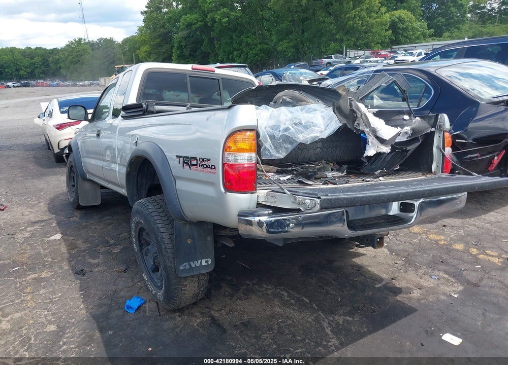 2003 TOYOTA TACOMA VIN: 5TEWN72N43Z189690