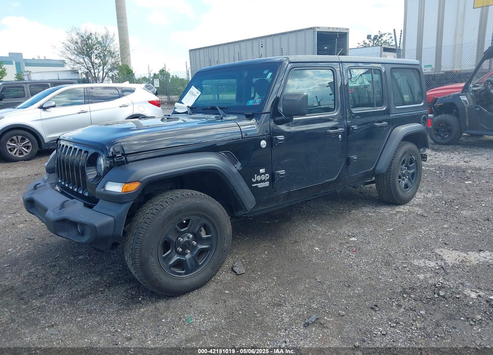2020 JEEP WRANGLER UNLIMITED SPORT 4X4 VIN: 1C4HJXDN7LW130390