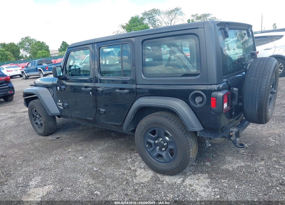 2020 JEEP WRANGLER UNLIMITED SPORT 4X4 VIN: 1C4HJXDN7LW130390