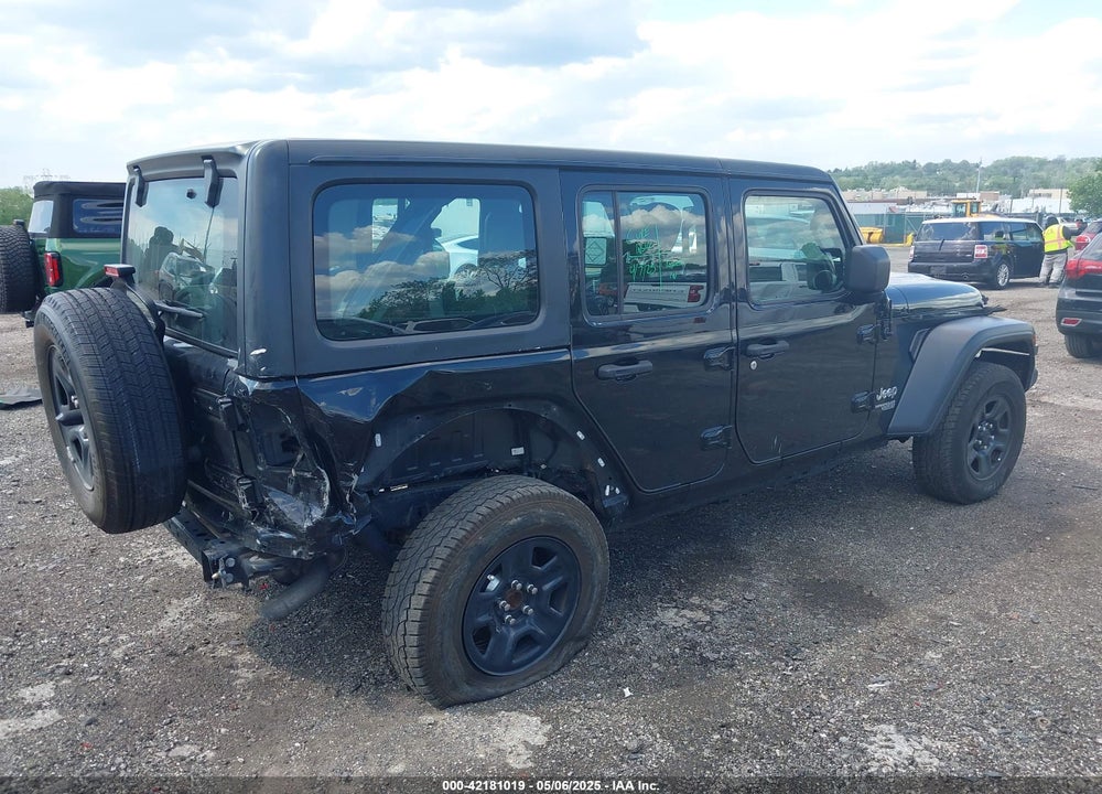 2020 JEEP WRANGLER UNLIMITED SPORT 4X4 VIN: 1C4HJXDN7LW130390