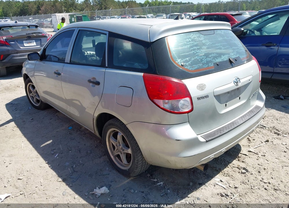2003 TOYOTA MATRIX STANDARD VIN: 2T1KR32E63C084134