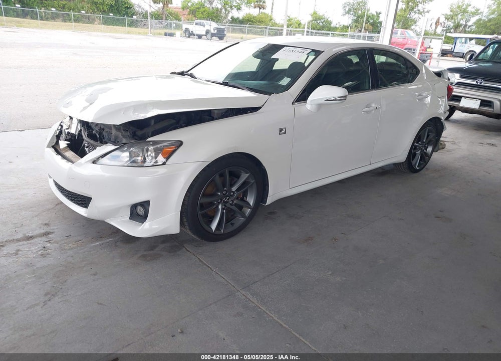 2012 LEXUS IS VIN: JTHBF5C20C5179258