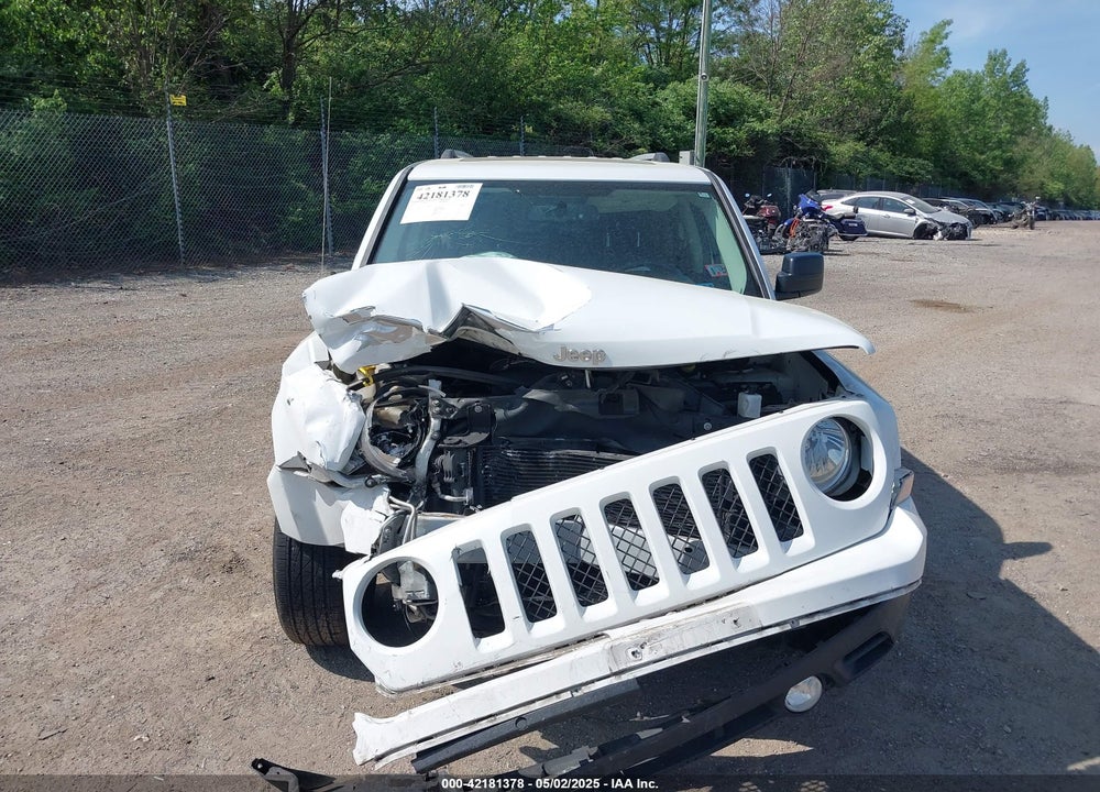 2016 JEEP PATRIOT VIN: 1C4NJRFB8GD745999