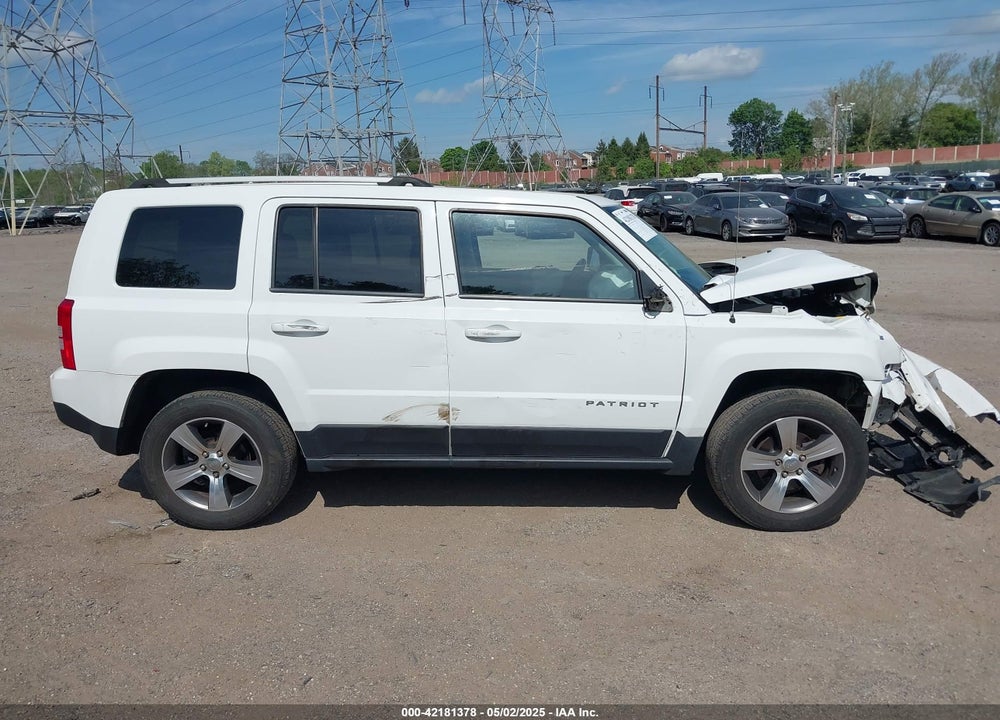 2016 JEEP PATRIOT VIN: 1C4NJRFB8GD745999