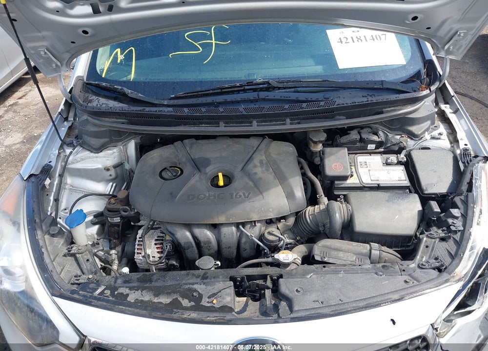 2015 KIA FORTE LX VIN: KNAFX4A68F5427984
