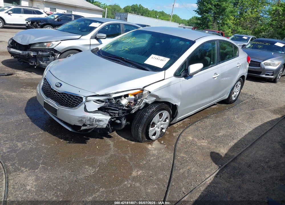 2015 KIA FORTE LX VIN: KNAFX4A68F5427984