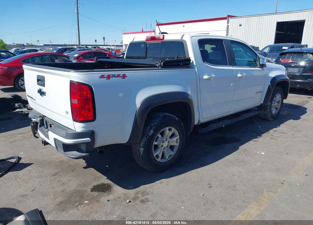 2018 CHEVROLET COLORADO LT VIN: 1GCGTCEN4J1297748