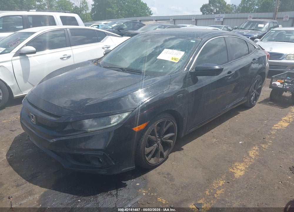 2019 HONDA CIVIC VIN: 19XFC2F80KE020706