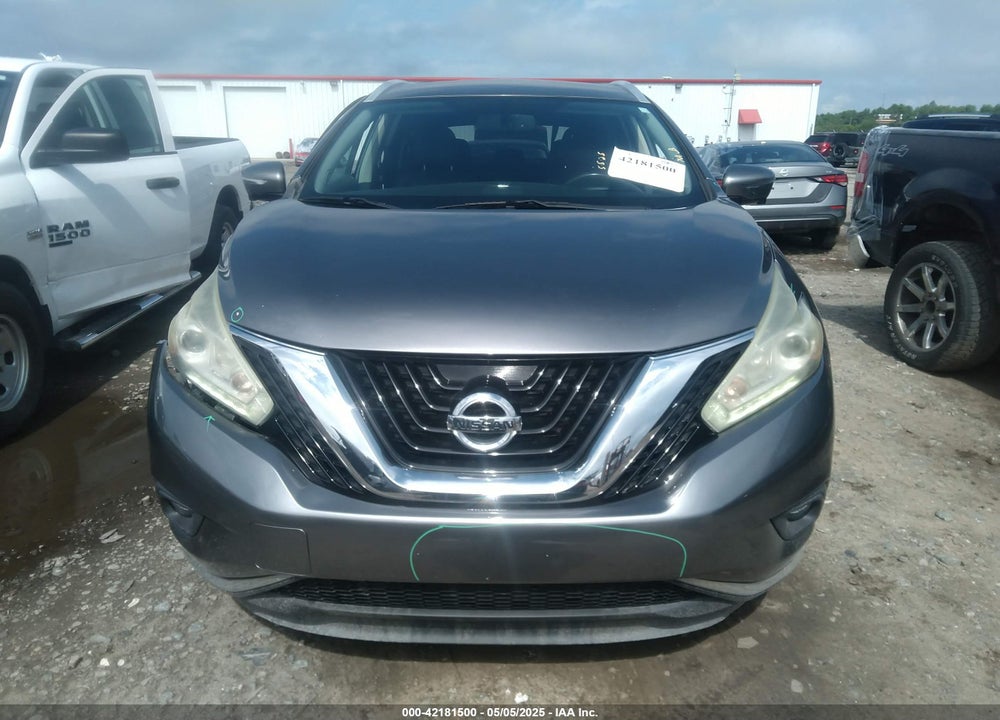 2015 NISSAN MURANO SL VIN: 5N1AZ2MG7FN202533