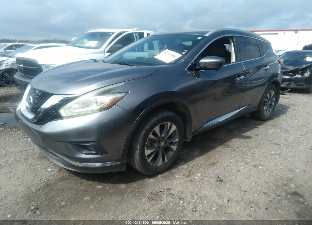 2015 NISSAN MURANO SL VIN: 5N1AZ2MG7FN202533