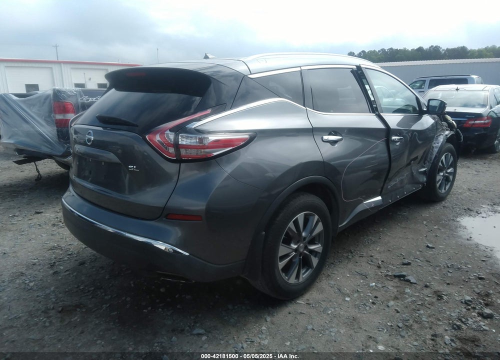 2015 NISSAN MURANO SL VIN: 5N1AZ2MG7FN202533