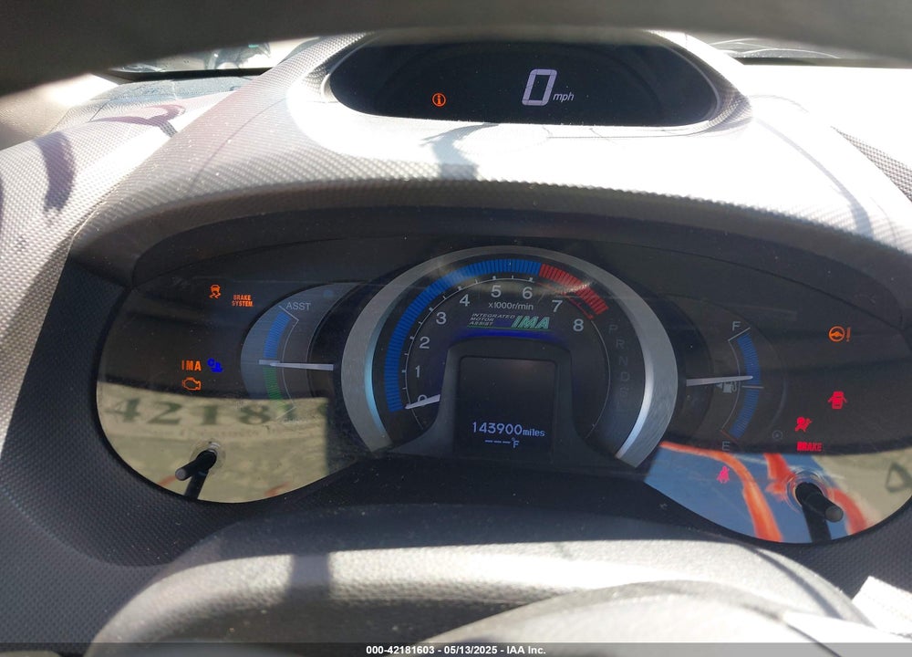 2011 HONDA INSIGHT VIN: JHMZE2H33BS003340