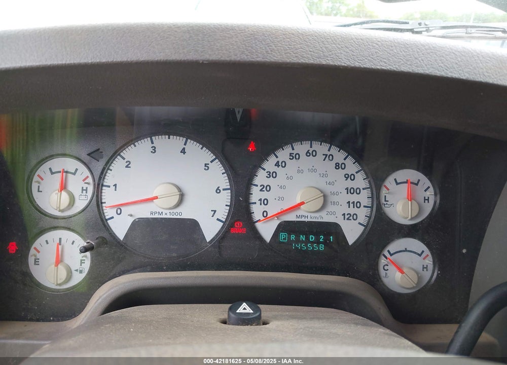 2006 DODGE RAM 1500 SLT VIN: 1D7HA18N46J189587