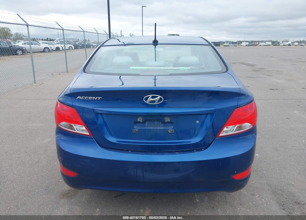 2015 HYUNDAI ACCENT VIN: KMHCT4AE5FU816897