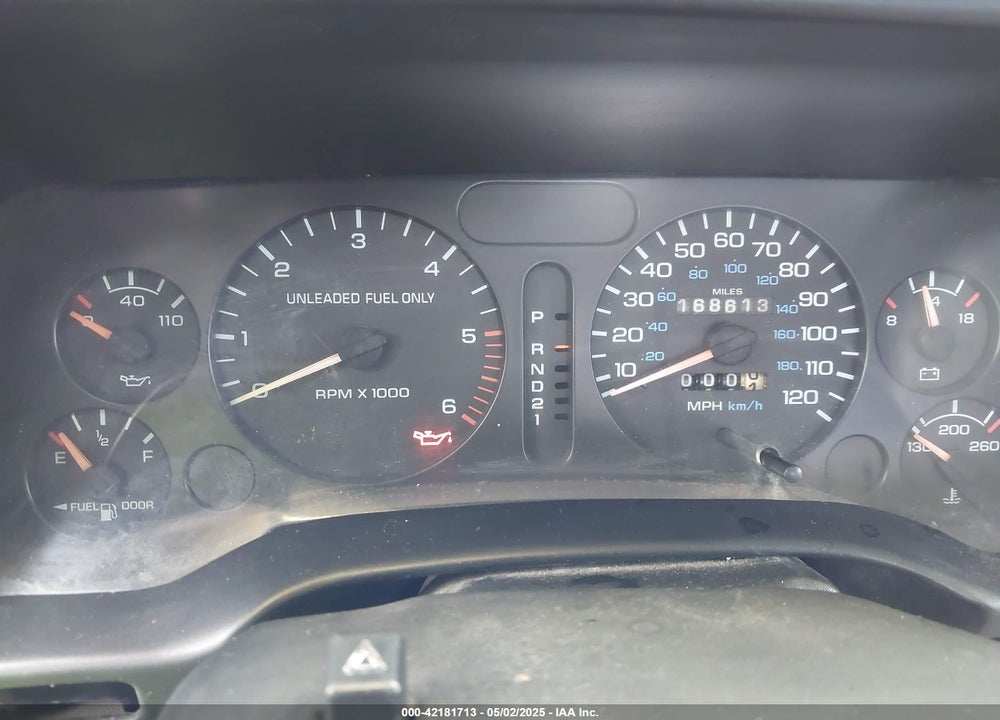 1996 DODGE RAM 1500 VIN: 3B7HC13Y9TG132935