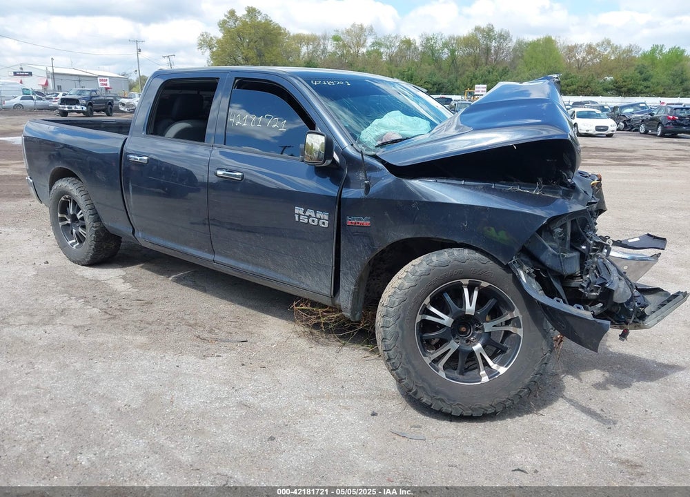 2014 RAM 1500 BIG HORN VIN: 1C6RR7TT0ES374655