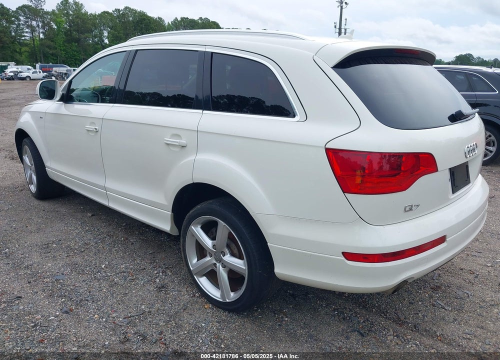 2007 AUDI Q7 3.6 PREMIUM VIN: WA1EY74LX7D061459