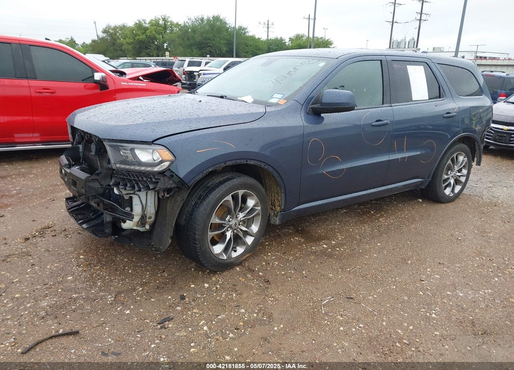 2019 DODGE DURANGO VIN: 1C4RDHDG2KC779596