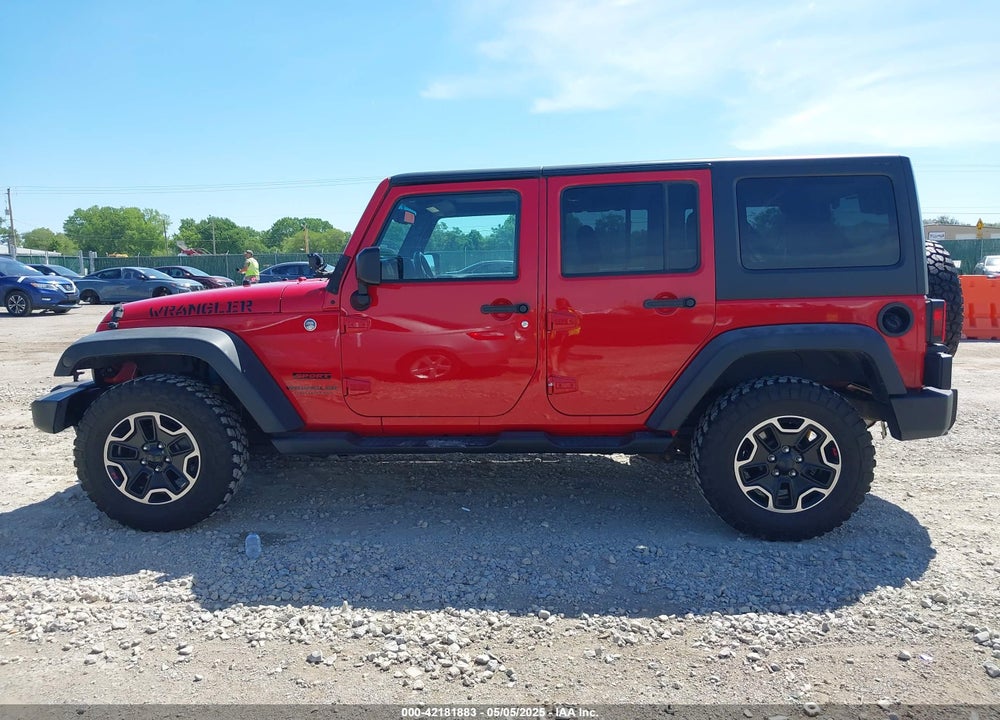 2014 JEEP WRANGLER UNLIMITED SPORT VIN: 1C4BJWDG5EL298213