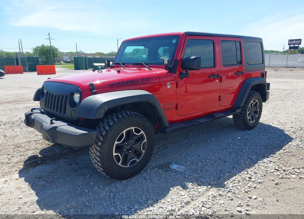 2014 JEEP WRANGLER UNLIMITED SPORT VIN: 1C4BJWDG5EL298213