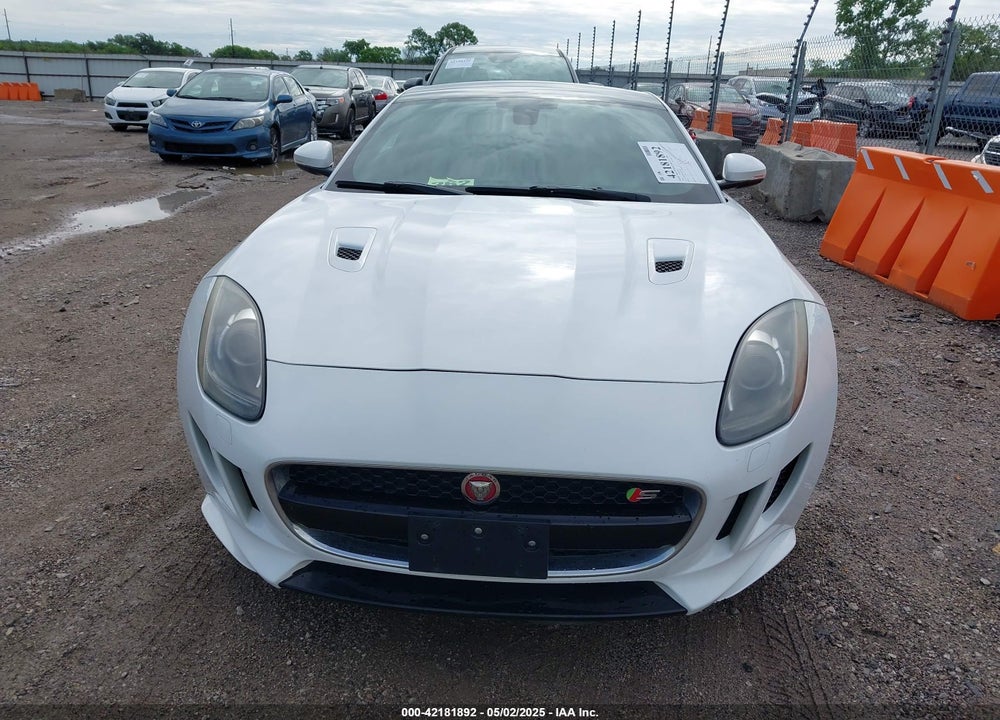 2016 JAGUAR F-TYPE VIN: SAJWJ6BV9G8K22794