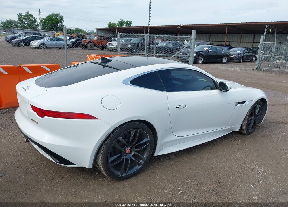2016 JAGUAR F-TYPE VIN: SAJWJ6BV9G8K22794