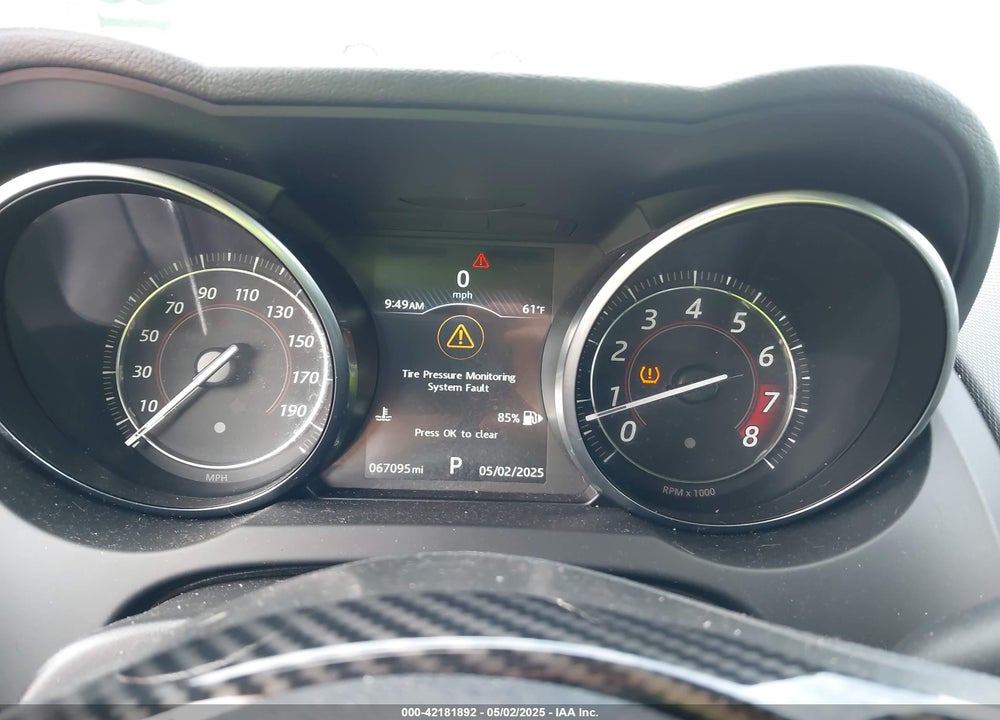 2016 JAGUAR F-TYPE VIN: SAJWJ6BV9G8K22794