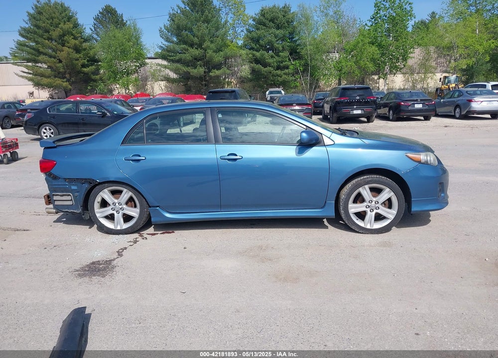 2013 TOYOTA COROLLA S VIN: 5YFBU4EE3DP116894
