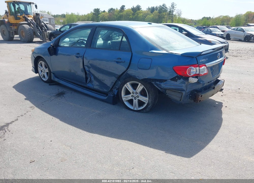 2013 TOYOTA COROLLA S VIN: 5YFBU4EE3DP116894