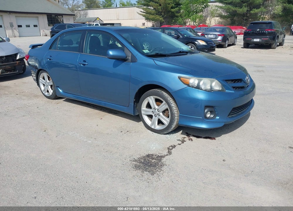 2013 TOYOTA COROLLA S VIN: 5YFBU4EE3DP116894