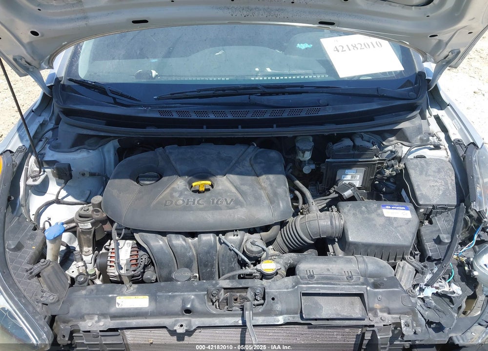 2011 HYUNDAI ELANTRA VIN: KMHDH4AE7BU167510