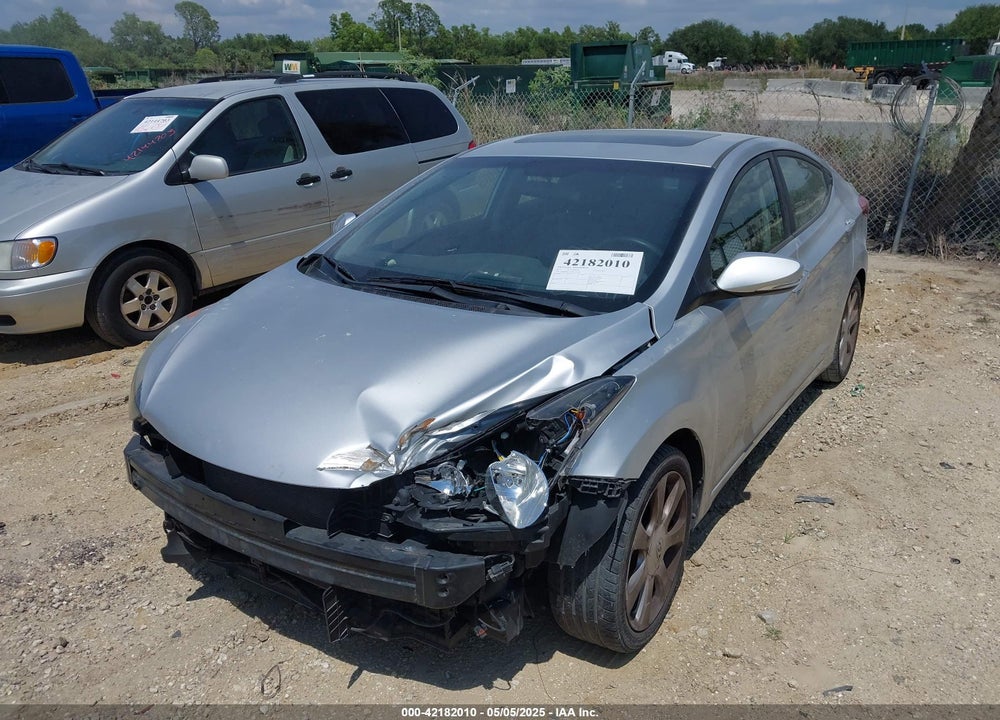 2011 HYUNDAI ELANTRA VIN: KMHDH4AE7BU167510