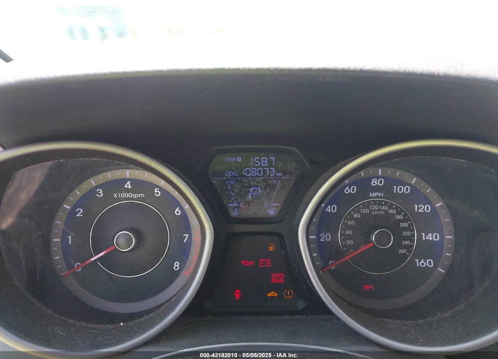 2011 HYUNDAI ELANTRA VIN: KMHDH4AE7BU167510