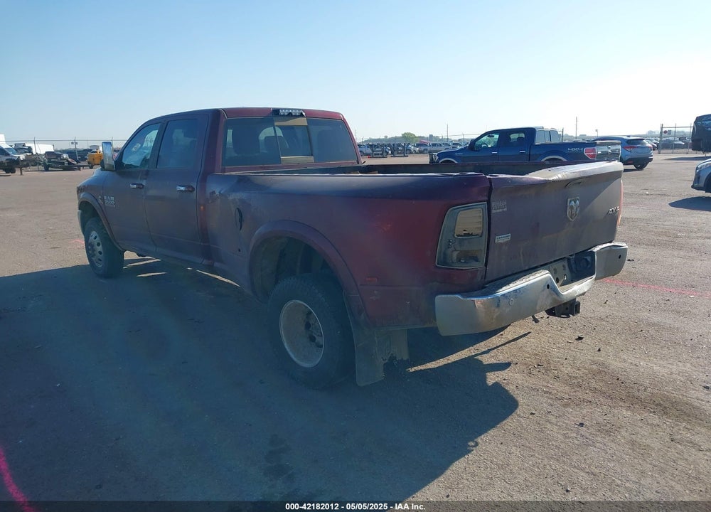 2017 RAM 3500 LAIE  4X4 8' BOX VIN: 3C63RRJLXHG623396