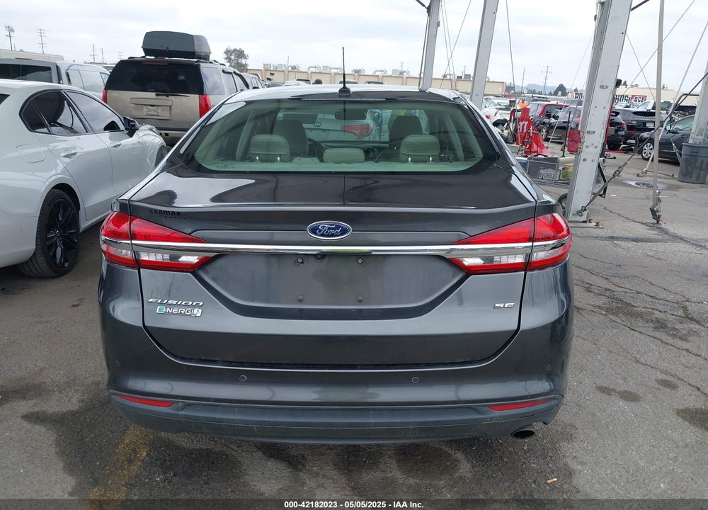 2018 FORD FUSION ENERGI SE LUXURY VIN: 3FA6P0PU8JR123440